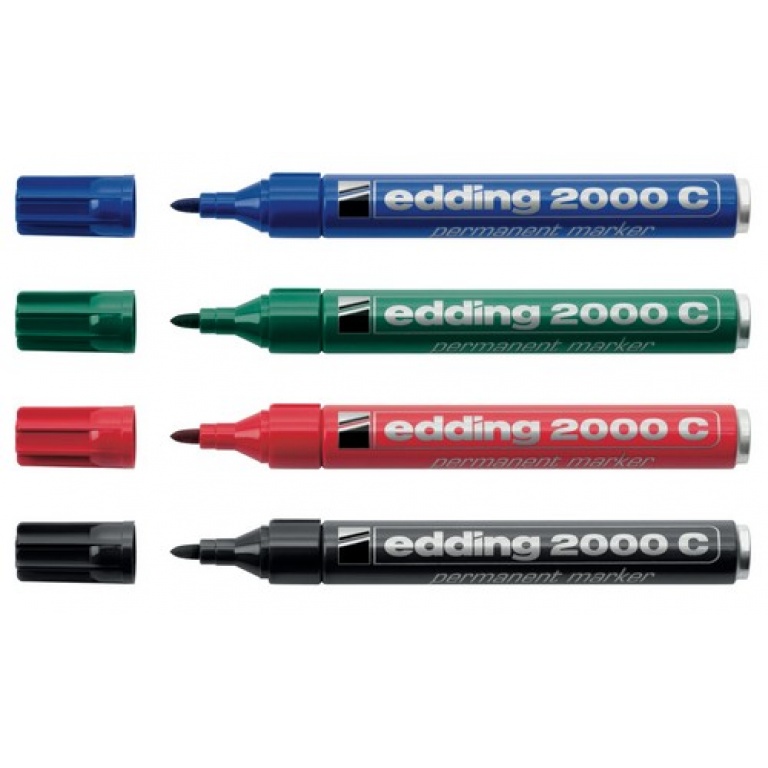 MARCADOR EDDING 2000 ROJO