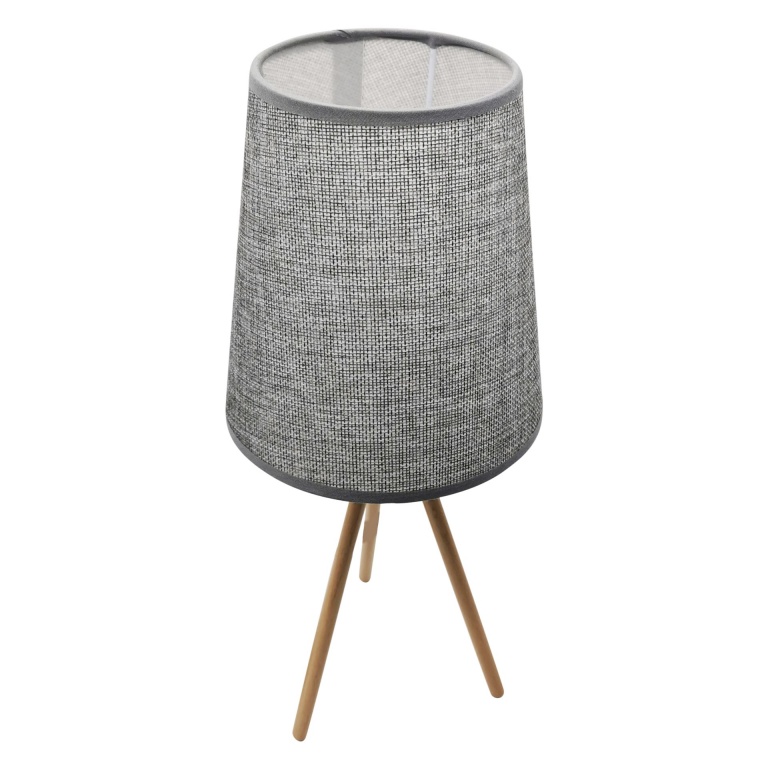 PORTATIL VELADORA 3 PATAS GRIS W178