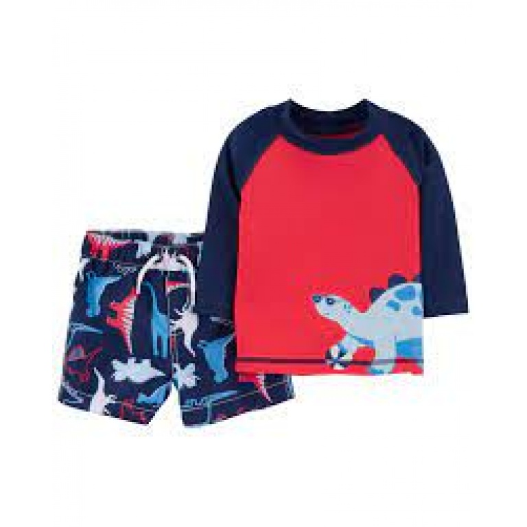 TRAJE DE BAO 2PC DINOSAURIOS POLIESTER NIO CARTERS 18M