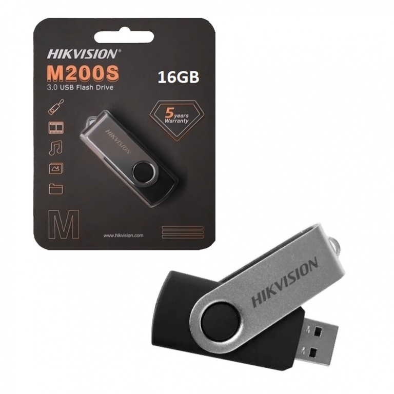 PEN DRIVE HIKVISION M200 16GB USB 2.0