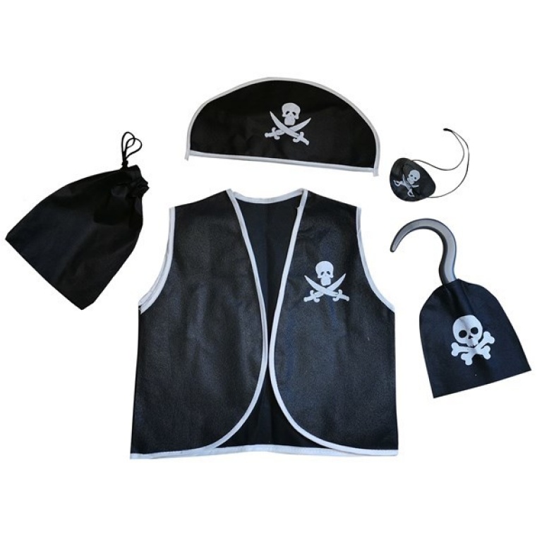 DISFRAZ PIRATA 5 PIEZAS TNT