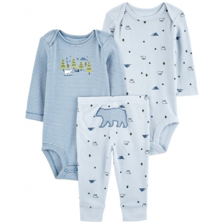 SET 3PC PANT Y 2 BODIES OSO CARTERS 3M