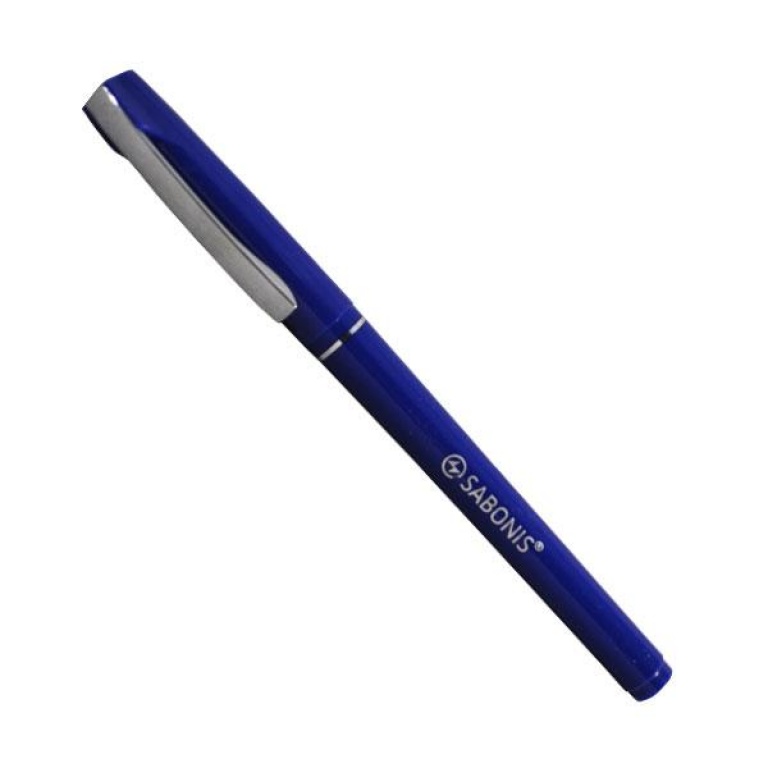 BOLIGRAFO ROLLER 0.5 SABONIS AZUL 1.0 TINTA LIQUIDA