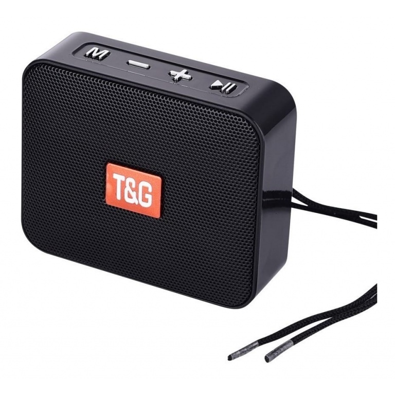 PARLANTE PORTATIL T&G 166BK NEGRO- ROSA