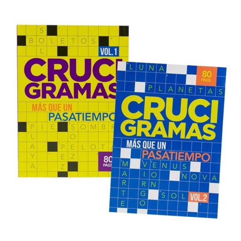 LIBRO ACTIVIDADES CRUCIGRAMAS MAS QUE UN 96778
