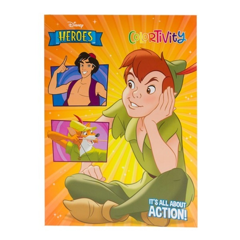 LIBRO COLOREAR HEROES 54668