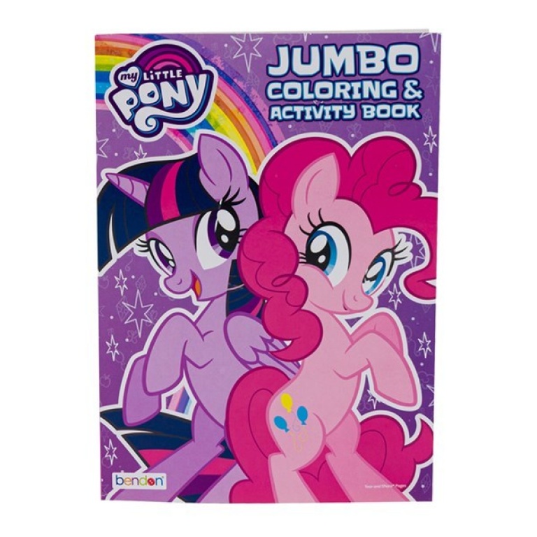 LIBRO COLOREAR ACTIVIDADES MY LITTLE PONY75752