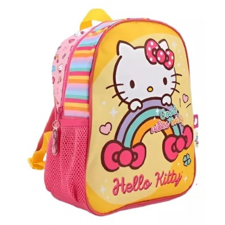 MOCHILA HELLO KITTY 16 CON BOLSILLO DELANTERO