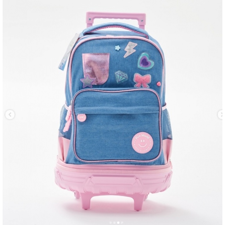 MOCHILA CON CARRITO CHIC 18 FUN WORLD