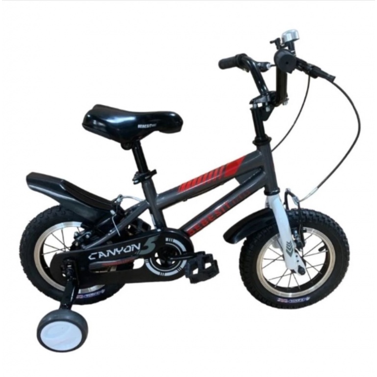 BEBESIT BICICLETA R12 CANYON BK001 GRIS