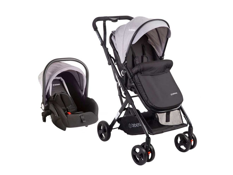 COCHE TRAVEL SYSTEM VOX BEBESIT GRIS