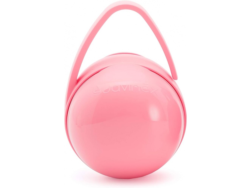 Suavinex Porta Chupetes Duo Rosa