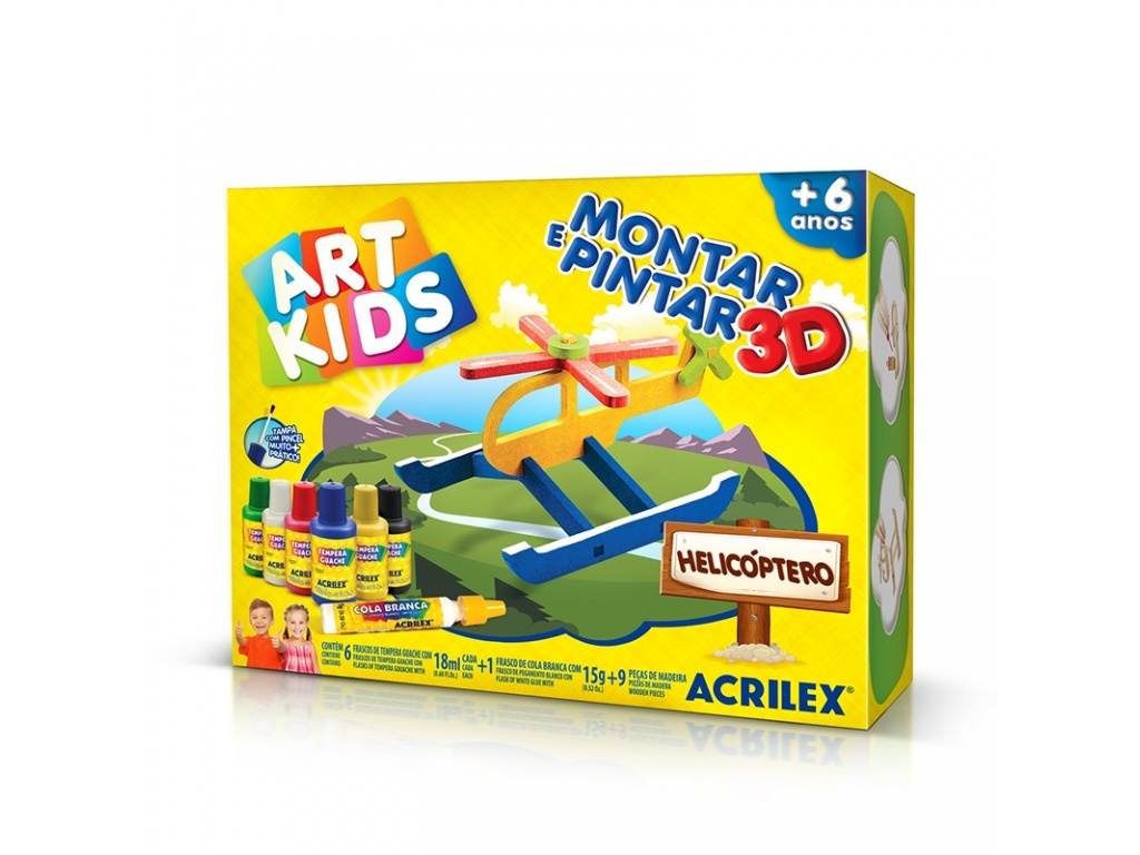 ACRILEX ARMA Y PINTA HELICOPTERO  40016