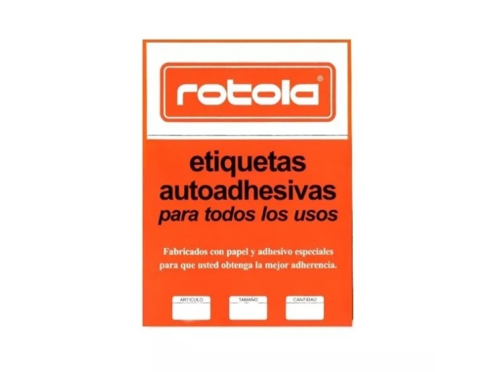 ETIQUETA ROTOLA N 3680