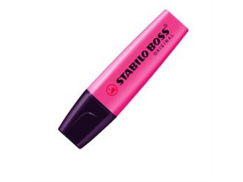 Marcador Fluo Stabilo Boss Fucsia