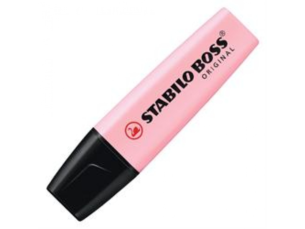 Marcador Fluo Stabilo Boss Pastel Rosa