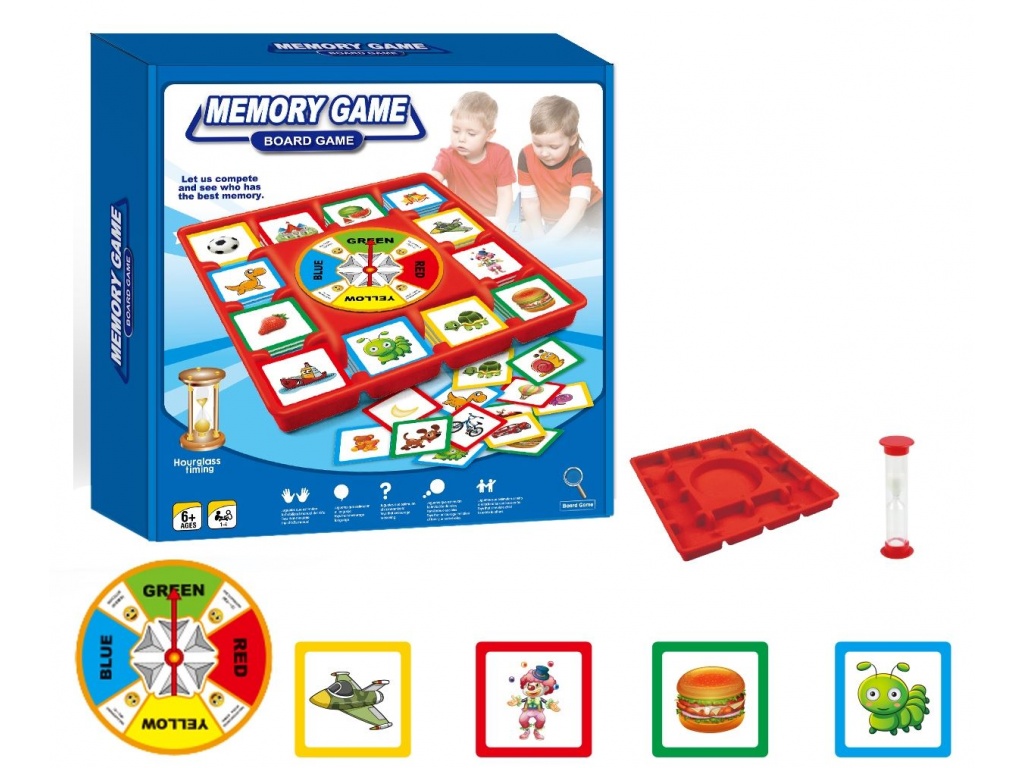 JUEGO MESA MEMORIA TABLERO PLASTICO