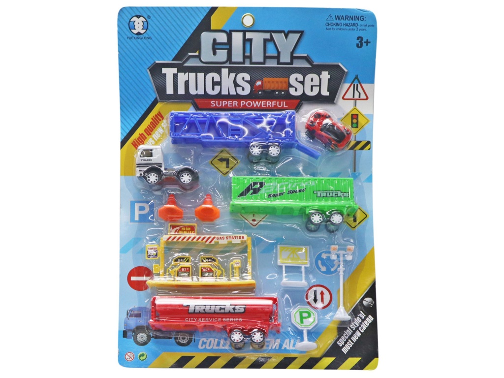 CAMION CON ACCS 11 PIEZAS  0373