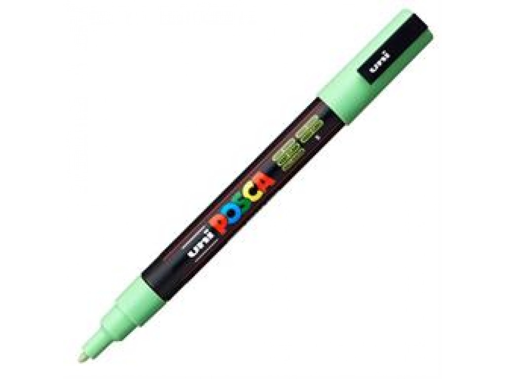 MARCADOR UNI POSCA 1.3 MM VERDE CLARO