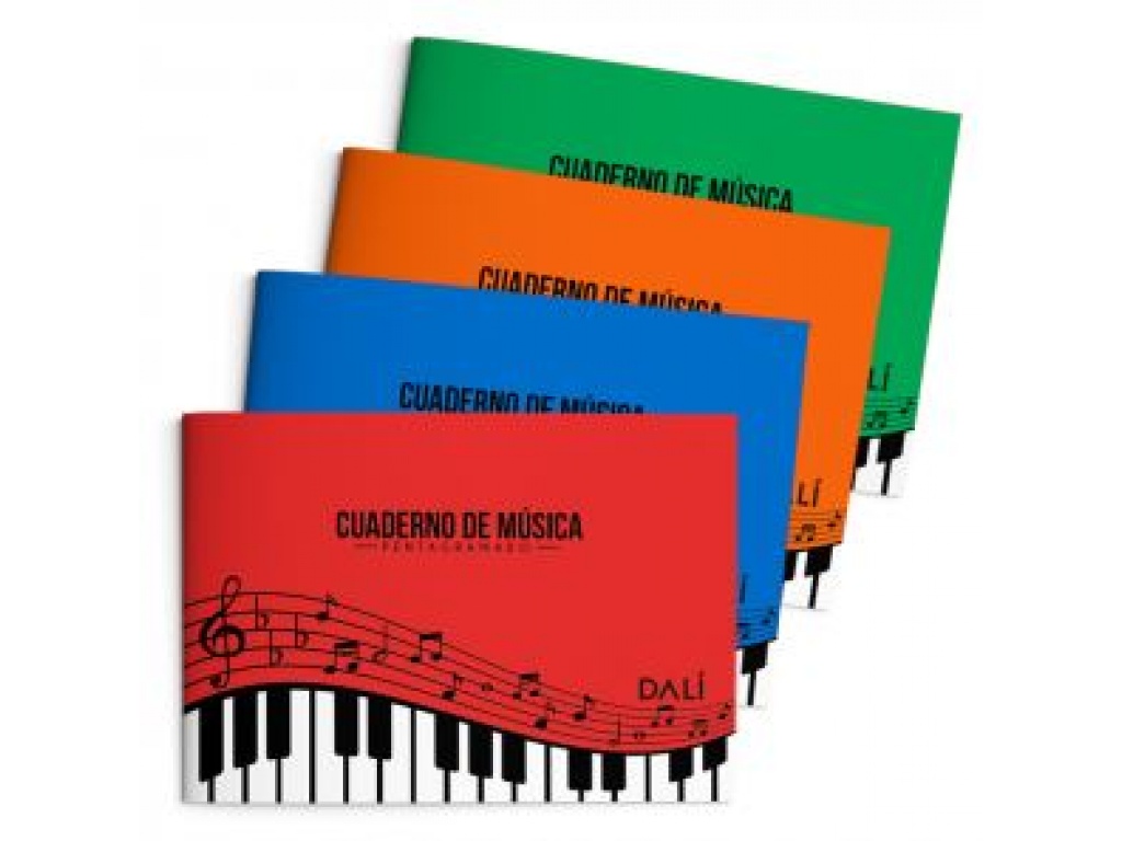 Cuaderno 20 Hs Musica (Pentagramal)