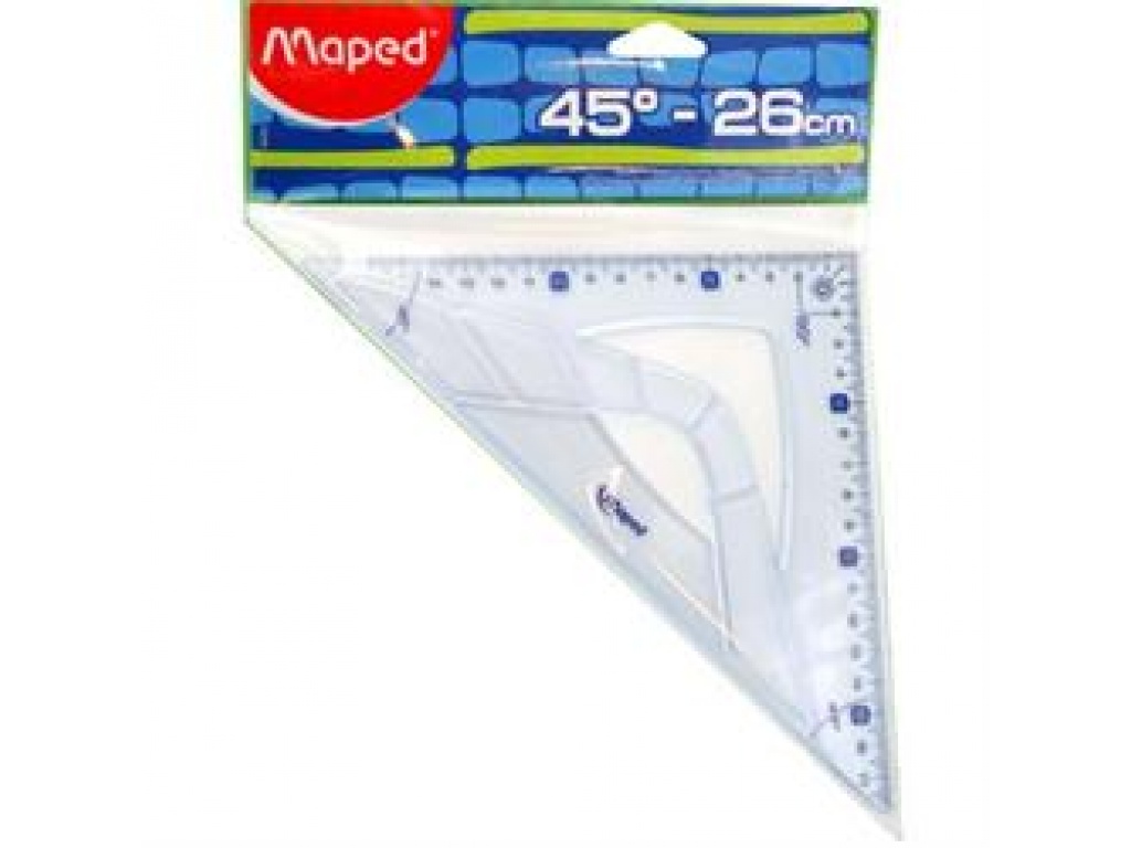 Escuadra Maped Grafic 26CM 45