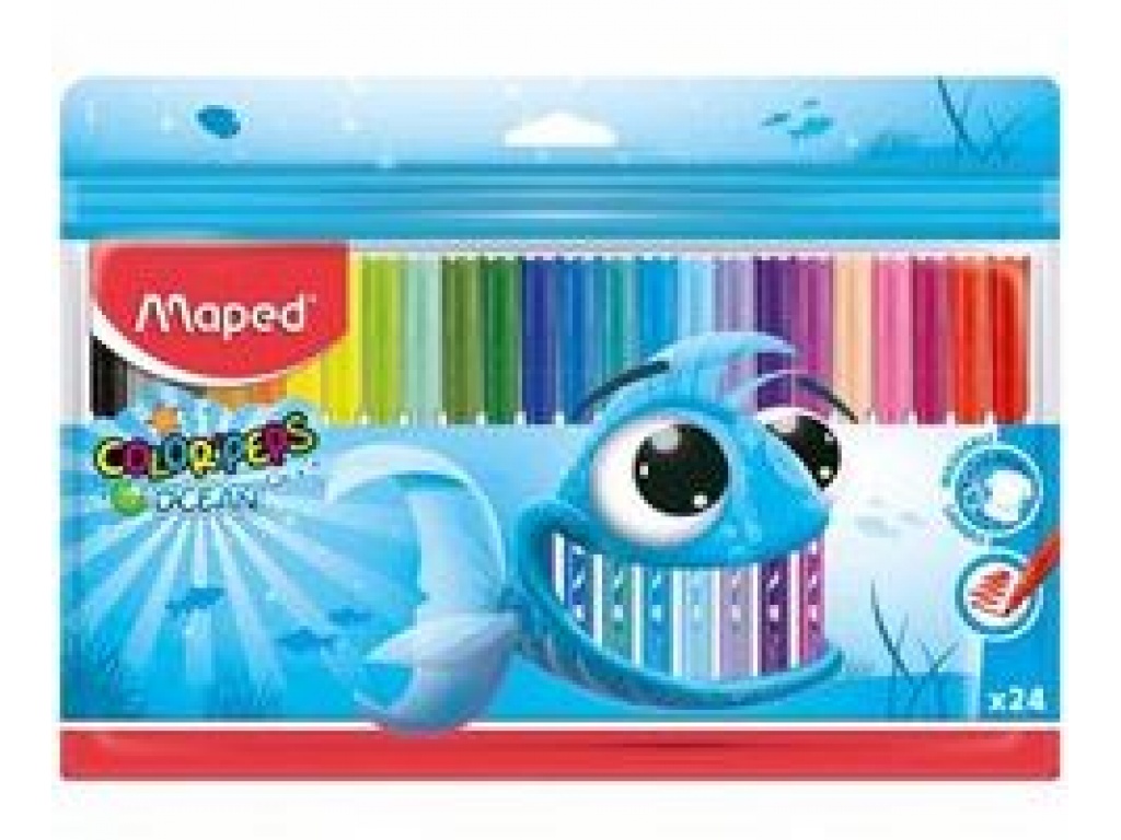 Marcadores Maped Ocean 24 Colores