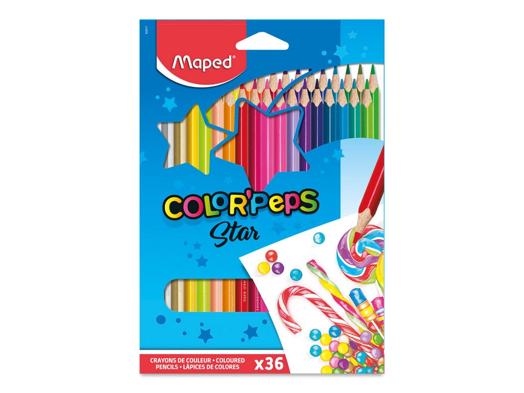 LAPICES MAPED COLOR PEPS X 36