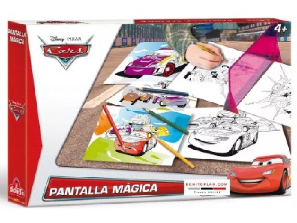 Juego de Mesa Pantalla Magica cars 3 Didactica