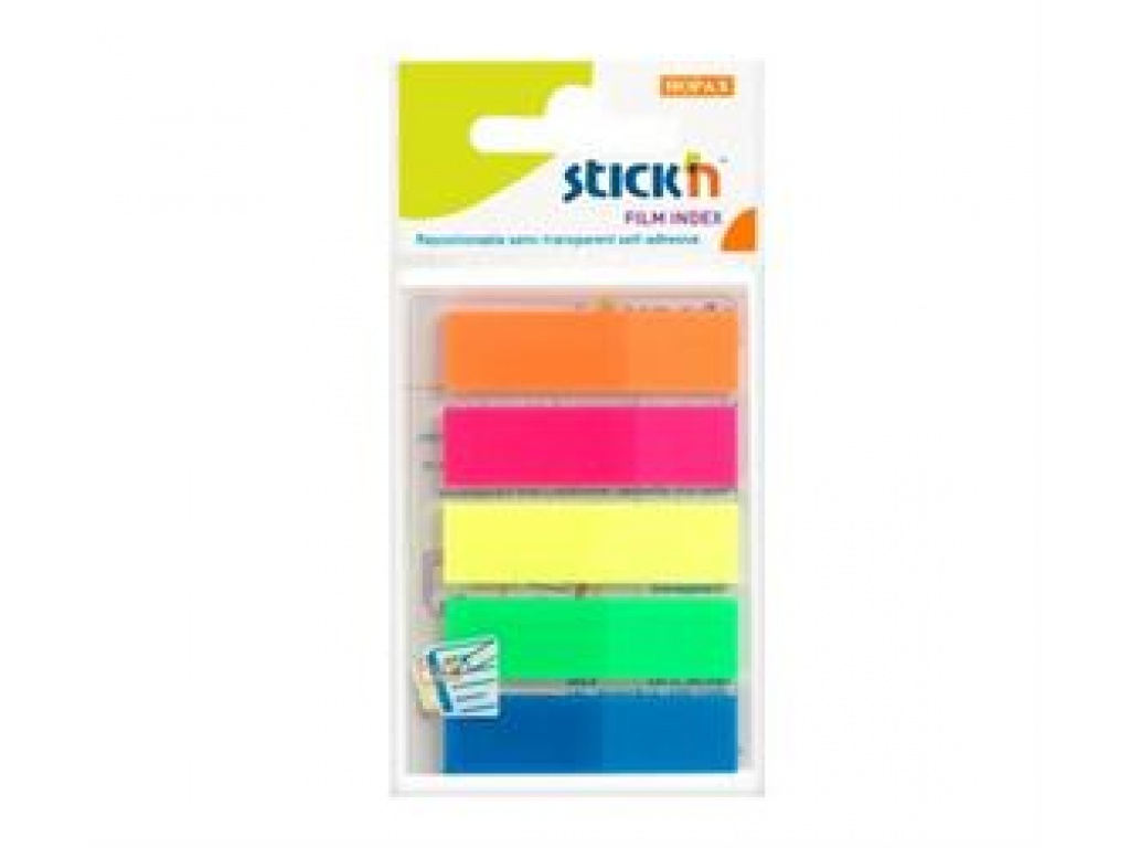 INDICE FILM Marcador 5 COLORES STICK'N