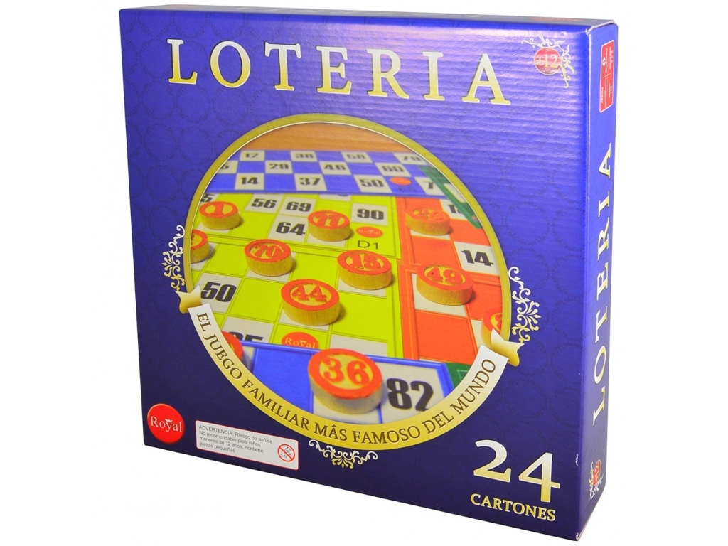 ROYAL LOTERIA 24 CARTONES   364002