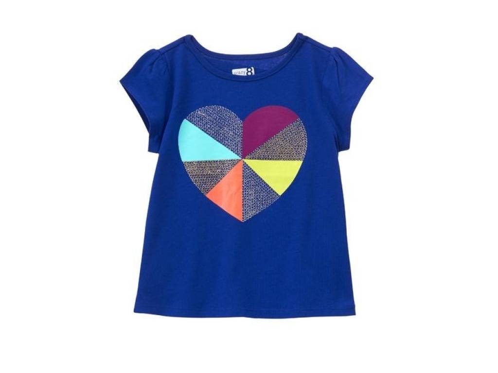 REMERA CORAZON AZUL CRAZY8