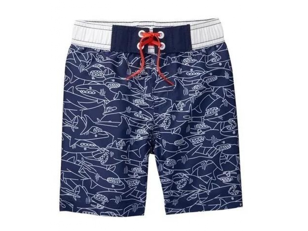 SHORT DE BAO TIBURONES CON PROTECCION UV