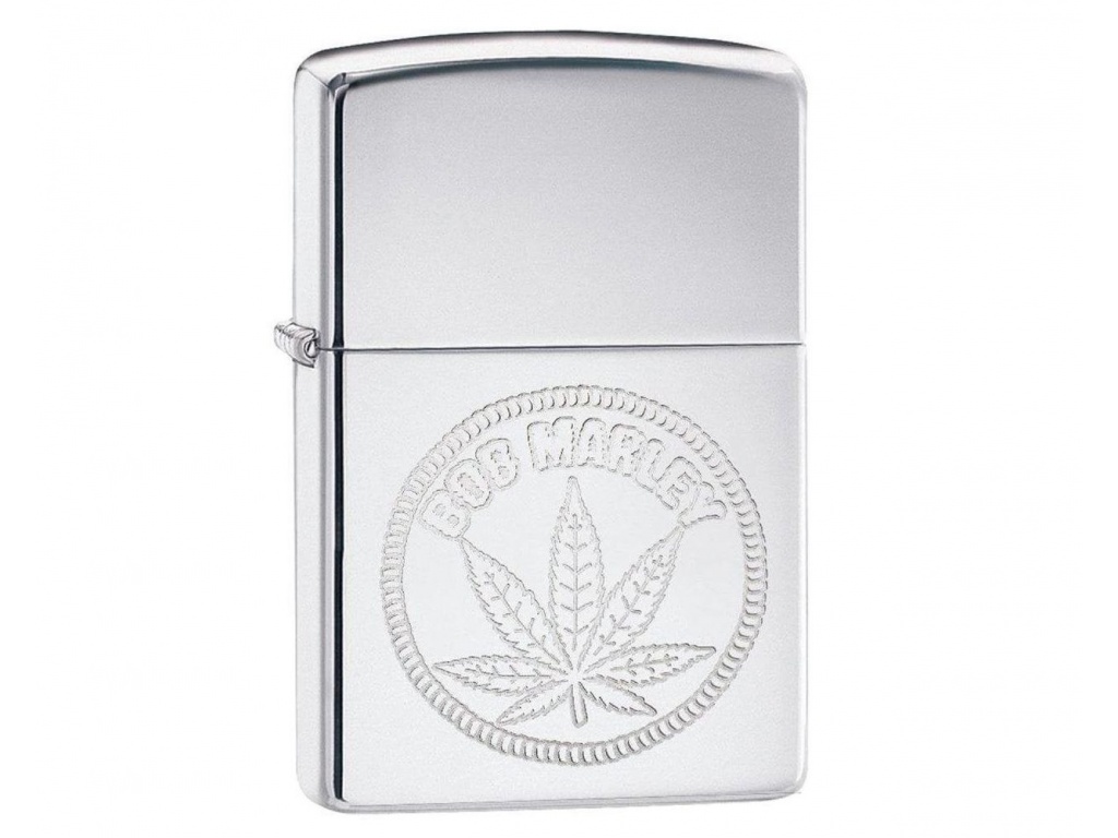 ENCENDEDOR ZIPPO BOB MARLEY ACERO