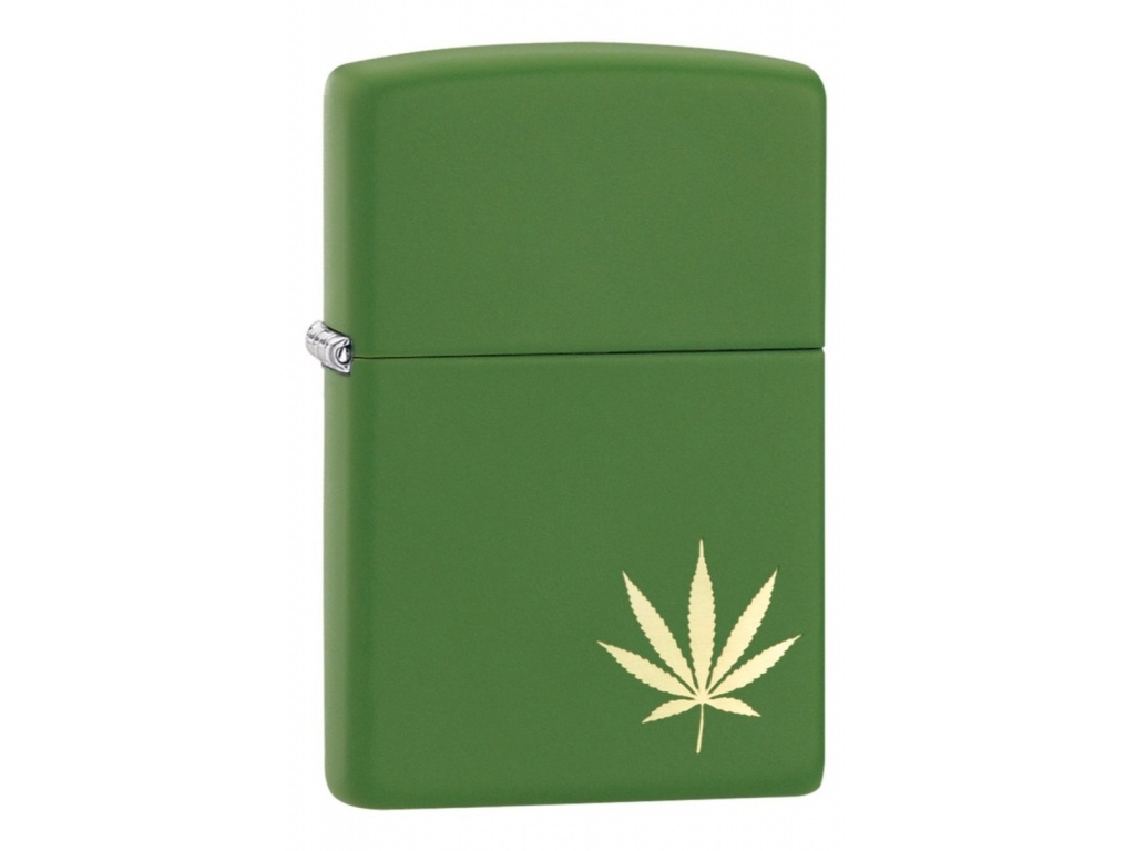 ENCENDEDOR ZIPPO CANNABIS