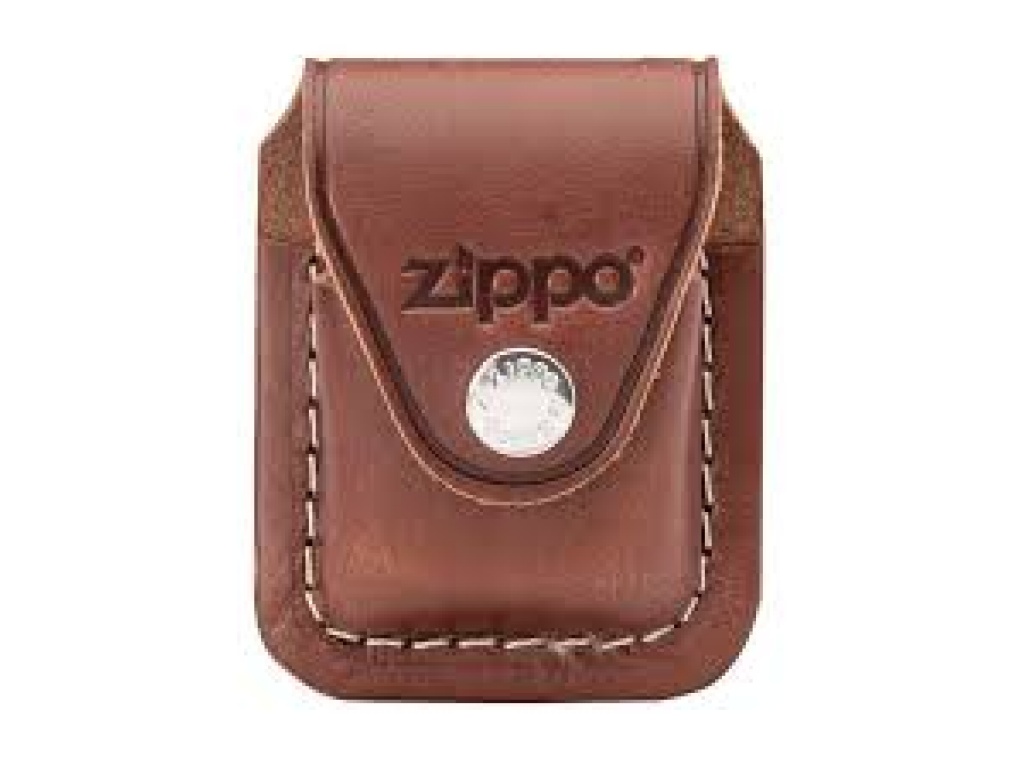 CANANA PARA ENCENDEDOR ZIPPO CUERO MARRON