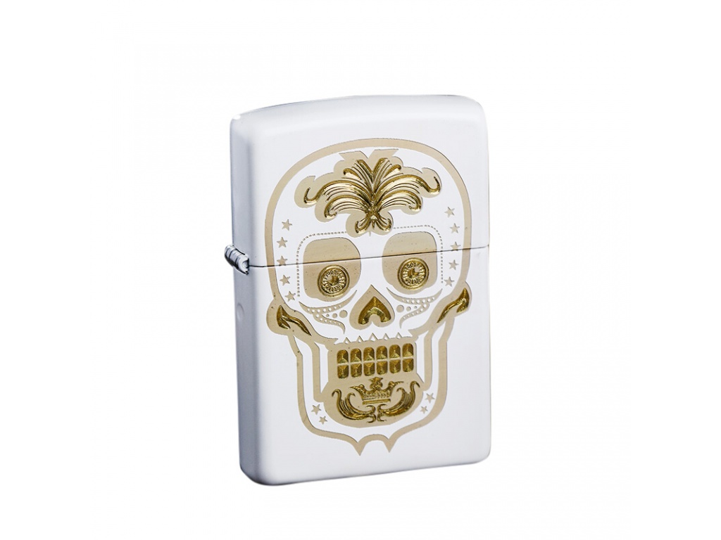 ENCENDEDOR ZIPPO SUGAR SKULL CALAVERA