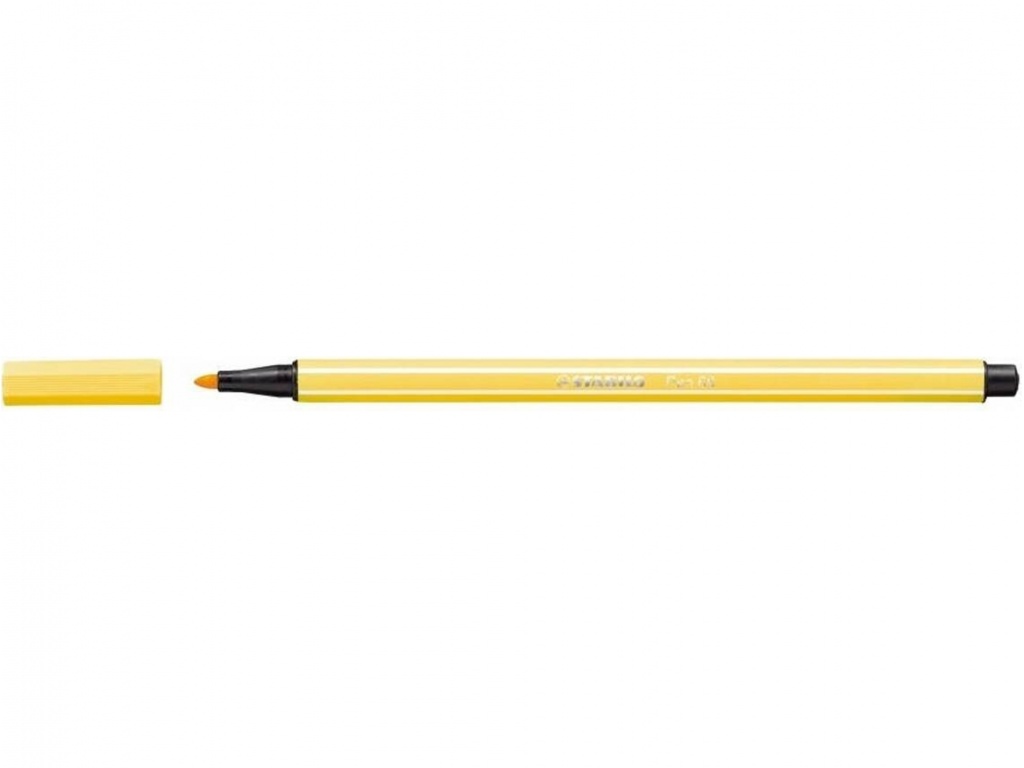 MARCADOR STABILO PEN 68 TRAZO GRUESO AMARILLO