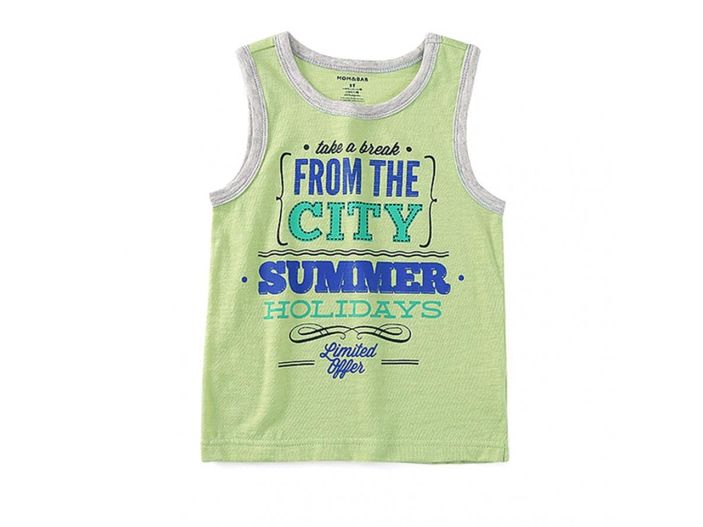 CHERAA MUSCULOSA VERDE "SUMMER HOLIDAYS" 24M