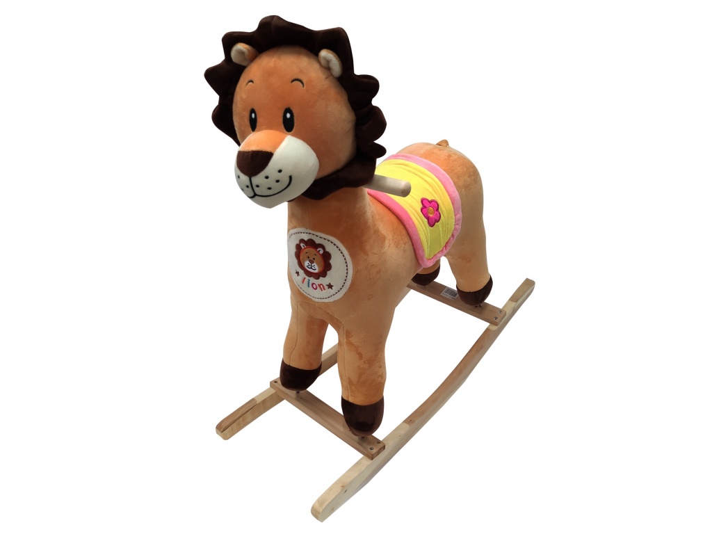 BALANCIN MADERA Y PELUCHE MECEDORA SONIDO NUEVO