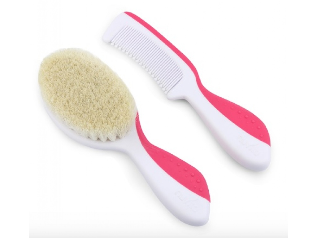 KIT PEINE Y CEPILLO ROSADO NUVITA 1137NV