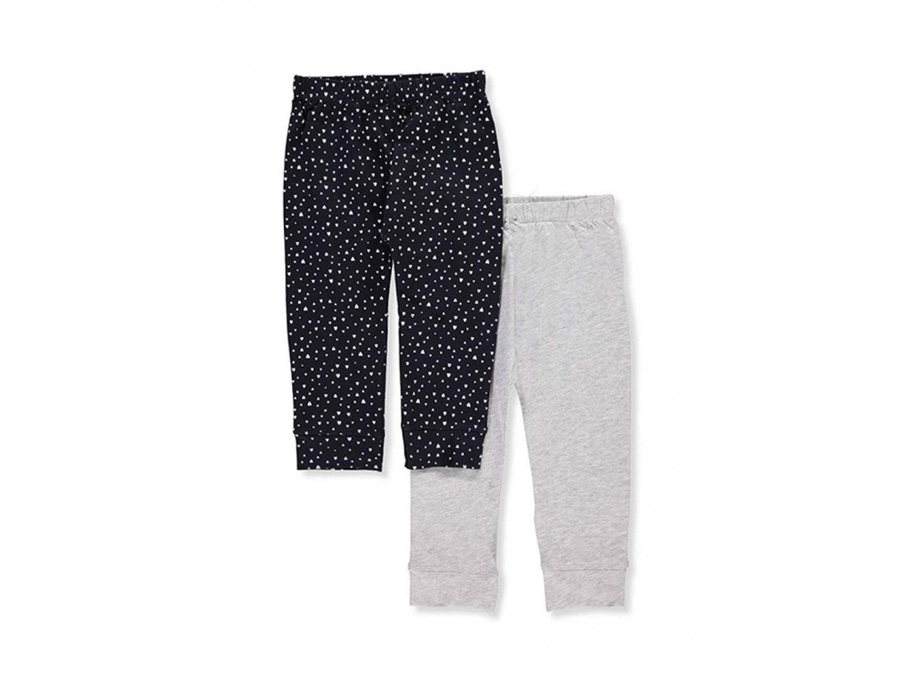 PANTALONES ALGODON CARTERS lunares X2 12M