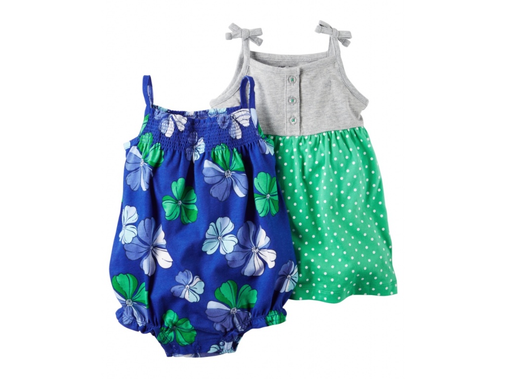 PACK VESTIDO Y BOMBACHUDO CARTERS 3M