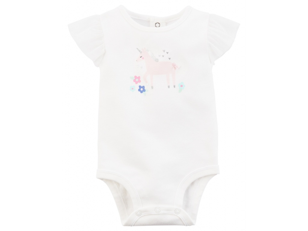 BODY CARTERS MANGA CORTA UNICORNIO12M