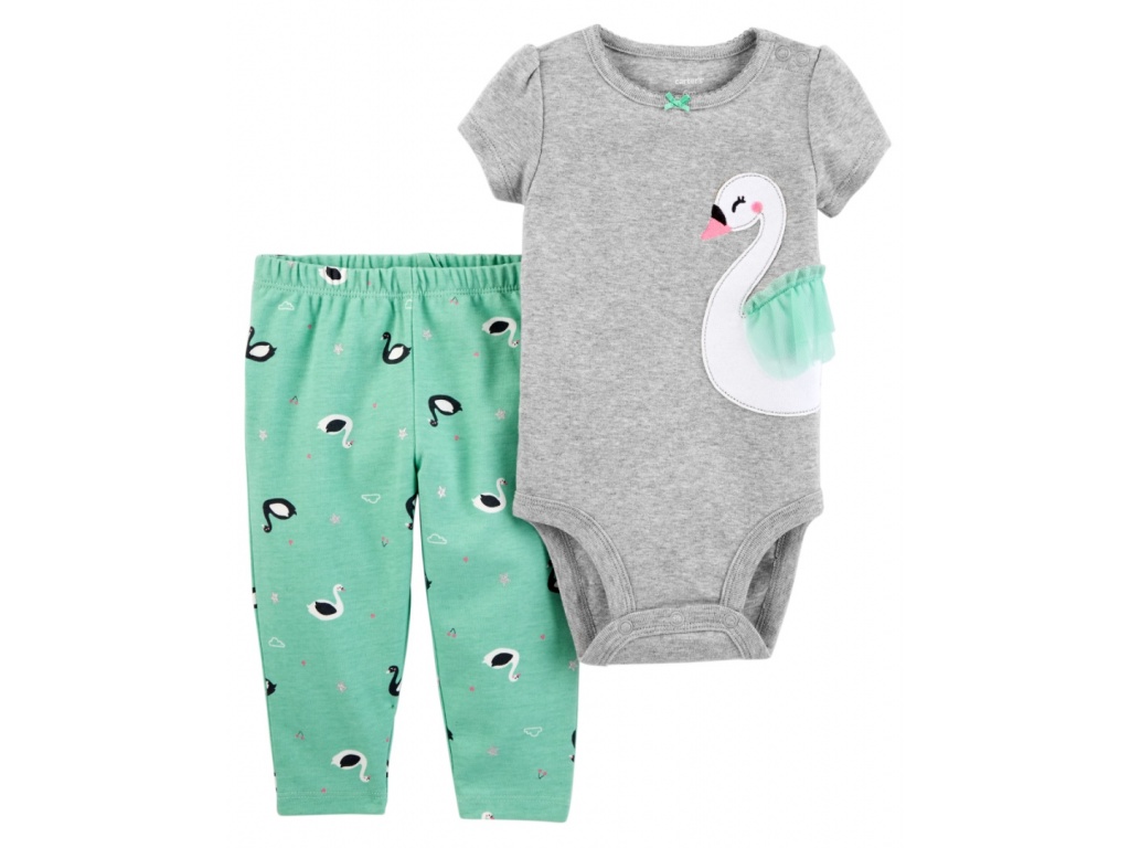 SET CALZA Y BODY MC CARTERS CISNE 18M