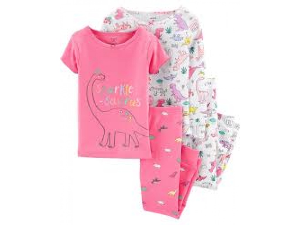 PACK X2 PIJAMAS CARTERS MCML DINO 2T