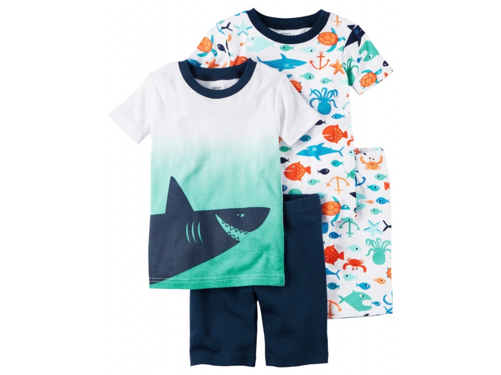 PACK X2 PIJAMAS CARTERS ALGODON VERANO 18M