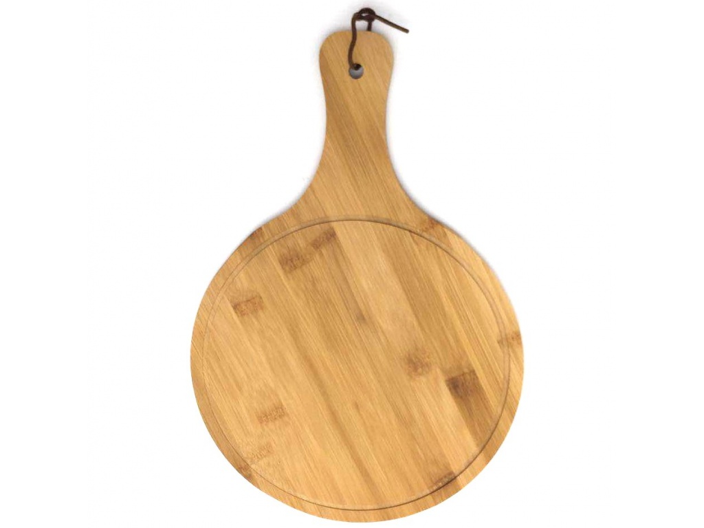 TABLA PARA COCINA MADERA REDONDA LISA