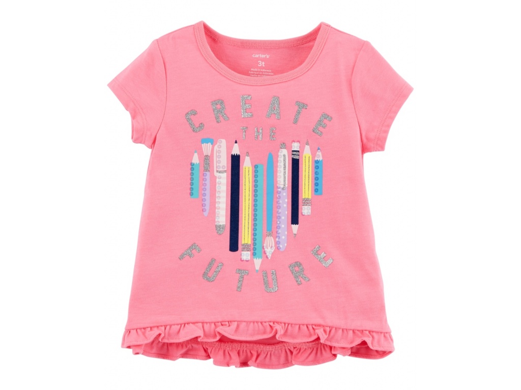 REMERA CARTERS MANGA CORTA CREATE FUTURE 12M