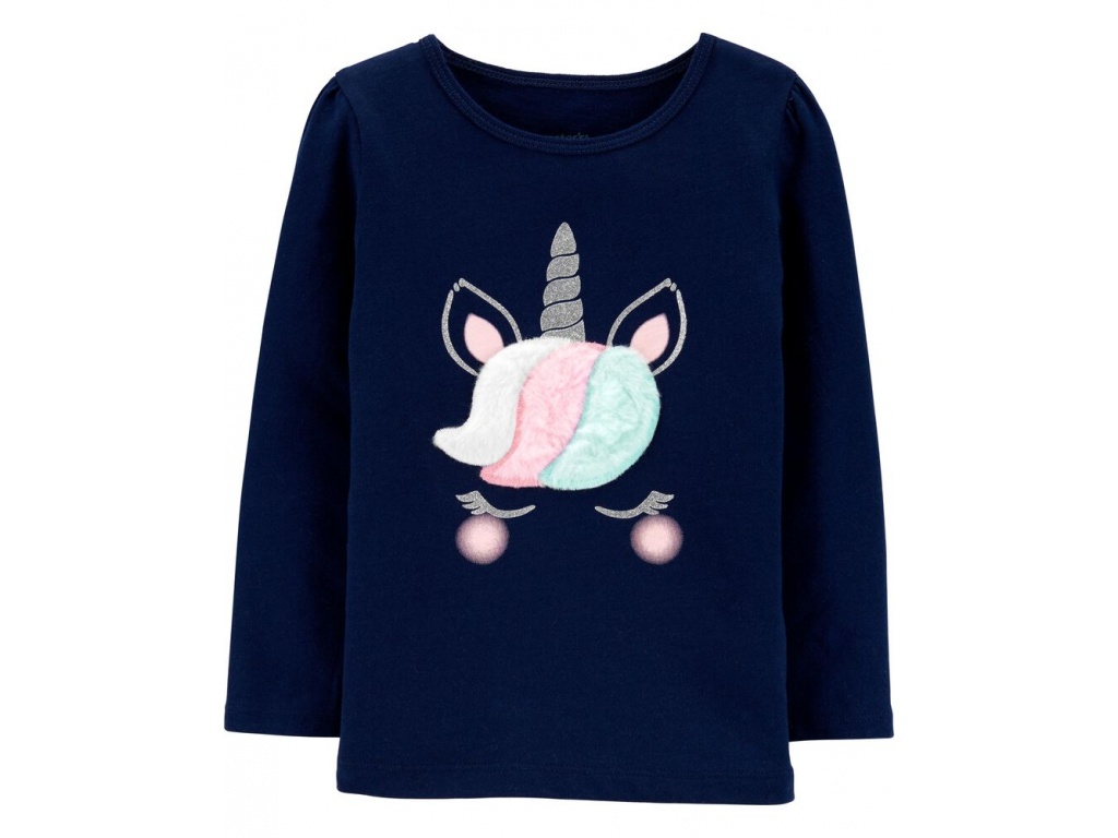 REMERA CARTERS MANGA LARGA UNICORNIO