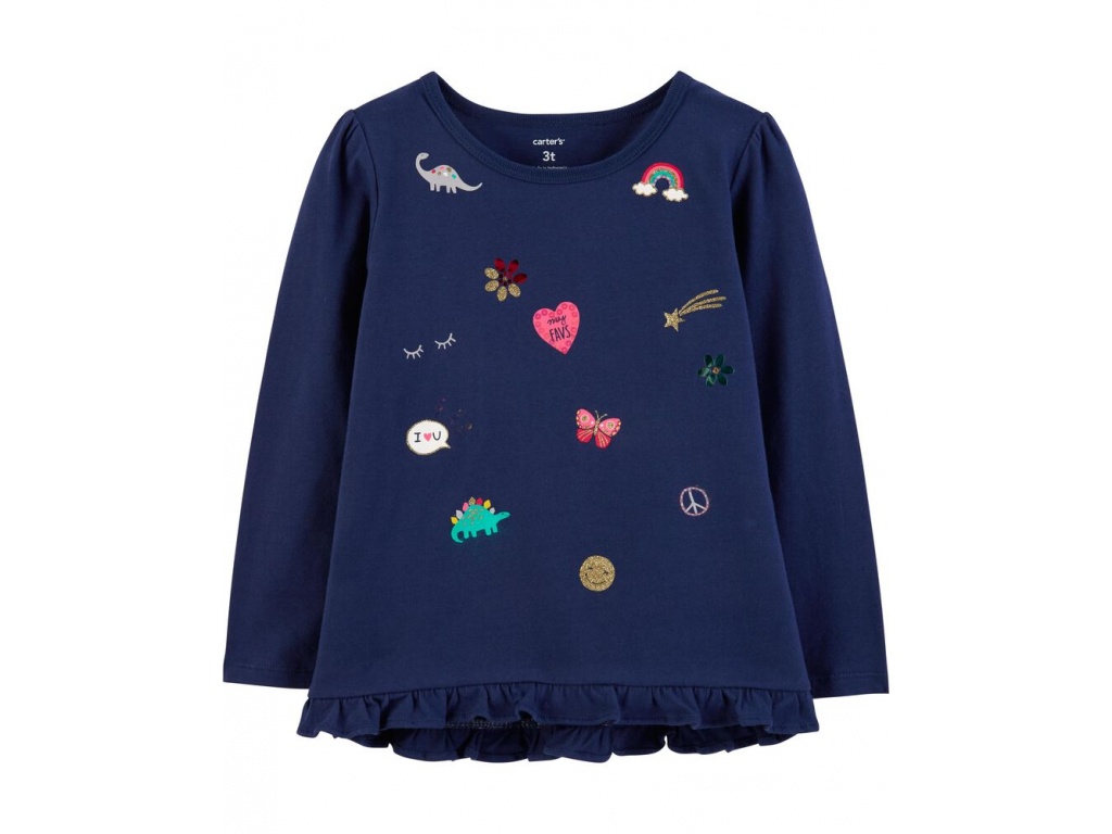 REMERA ML CARTERS ALGODON DISEOS